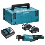 Cl  cliquet 18 v li - ion 3 / 8' 1 / 4' 47, 5 nm (2x3, 0 ah) en makpac makita dwr180rfj