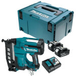 Cloueur sans fil 18v lxt li - ion 16 ga 25 - 64 mm (2x5, 0 ah) en makpac makita dbn600rtj