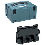 Makita - coffret makpac 3 moulage power set dc18rd - 4 batteries (839205 - 3) Makita - coffret makpac 3 moulage power set dc18rd - 4 batteries (839205 - 3)