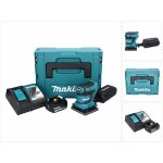 Makita dbo480rt1j ponceuse vibrante sans fil 112 x 102mm 18v + 1x batterie 5, 0ah + chargeur + coffret ...
