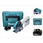 Makita - dcc 500 f1j scie circulaire sans fil 125 mm brushless 18 v + 1x batterie 3, 0 ah + coffret makpac ...