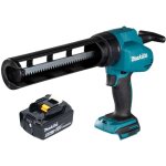 Dcg 180 g1 pistolet � cartouche sans fil 18 v + 1x batterie 6, 0 ah - sans chargeur - makita