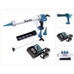 Makita dcg 180 rfx pistolet � cartouche sans fil 18 v 300 / 600 ml + 2x batterie 3, 0 ah + chargeur