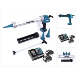 Makita dcg 180 rtx pistolet � cartouche sans fil 18 v 300 / 600 ml + 2x batterie 5, 0 ah + chargeur