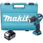 Makita df 332 dm1e perceuse - visseuse sans fil 12 v max. 35 nm brushless + 1x batterie 4, 0 ah + coffret ...