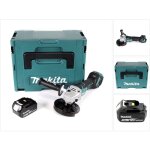 Dga 517 t1j meuleuse d'angle sans fil 18v 125mm + 1x batterie 5, 0ah + coffret de transport makpac 3 ...