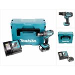 Makita dhp 482 rf1j perceuse - visseuse  percussion sans fil 18v 62nm + 1x batterie 3, 0ah + chargeur ...