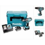 Dhp 482 rfj perceuse - visseuse  percussion sans fil 18v 62nm + 2x batteries 3, 0ah + chargeur en makpac ...