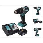 Makita dhp 484 rt1 perceuse - visseuse � percussion sans fil 18 v 54 nm brushless + 1x batterie 5, 0 ...