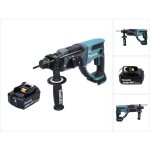 Makita - dhr 202 f1 18 v li - ion perforateur burineur sans fil + 1x batterie bl1830 3, 0 ah - sans chargeur ...