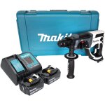 Makita - dhr 202 sf2w marteau perforateur sans fil 18 v 20 mm 2, 0 j blanc + 2x batterie 3, 0 ah + chargeur ...