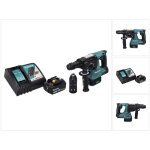 Makita - dhr 243 rt1 marteau perforateur sans fil 18 v sds plus brushless + 1x batterie 5, 0 ah + chargeur ...