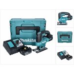 Makita - djv184rt1j scie sauteuse sans fil 18v brushless + 1x batterie 5, 0ah + chargeur + coffret makpac ...
