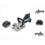 Makita ? lamelleuse sans fil 18v 100 mm ? avec 1 batterie 3, 0 ah ? profondeur de plong�e 20 mm ? pour ...