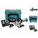 Makita dpj 180 ry1j 18 v li - ion fraiseuse rainureuse sans fil en makpac + 1 x 1. 5 ah batterie + chargeur ...