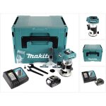 Makita - drt 50 rf1j 18 v li - ion affleureuse plaque de pltre sans fil brushless avec botier makpac ...