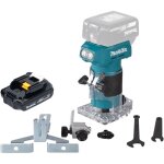 Makita drt 52 y1 fraiseuse de bords sans fil 18 v 6 mm brushless + 1x batterie 1, 5 ah - sans chargeur ...