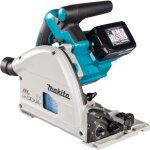 Makita dsp600pt2j1 scie circulaire sans fil 2x18v lxt 56mm 165mm en makpac (2x batterie 5. 0ah + chargeur) ...