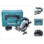 Dss 610 f1j scie circulaire 18 v 165 mm + 1x batterie 3, 0 ah + makpac - sans chargeur - makita