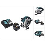 Makita - dss 611 rf scie circulaire sans fil 18 v 165 mm + 2x batteries 3, 0 ah + chargeur
