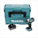 Makita dtd 152 f1j 18v li - ion visseuse  chocs sans fil avec botier makpac + 1x batterie bl 1830 3, ...
