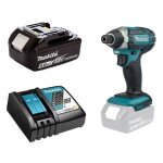Dtd152rt1 visseuse  chocs 18v lxt 1 x 5. 0ah chargeur - makita