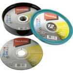 Lot de 12 disques � tron�onner m�tal et inox makita e - 17120 - 12 125x1mm