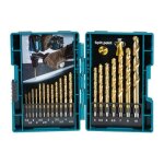 Foret � m�taux hss - tin - coffret de 19 pi�ces makita