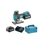 Makita - outillage - scie sauteuse sans fil 40v, 2x li - ion xgt 4, 0 ah, chargeur jv001gm201