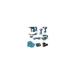 Makita - dlx6126jx1 kit de 6 outils sans fil 18v