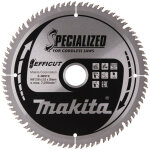 Makita ? lame de scie circulaire 216x30 mm e08919 ? 80 dents tct pour bois dur ? coupe rapide et nette ...