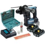 Makita - marteau perforateur sans fil 18v dhr171rax3 sds + avec 2x 2, 0 ah batterie + chargeur en coffret ...