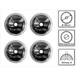 Makita mccs15048e specialized efficut lames de scie 150 x 20 x 1, 1 mm - 4 pi�ces (4x b - 69331) 48 dents ...