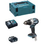 Perceuse � percussion makita dhp489rtj1 (1 x 5, 0 ah dc18rc makpac 2)