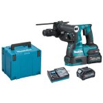 Makita ? perfo - burineur sds - plus 40 v max avec 2 batteries 2, 5ah ? puissance 620w ? force de frappe ...