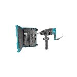 Makita - perforateurs - burineurs hr2470, 780 w avec kit de forets et burineurs 17 pi�ces