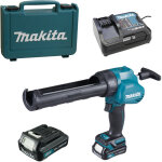 Makita - pistolet � cartouche sans fil 12v cg100dsyex avec 2x batteries 1, 5 ah + chargeur en coffret ...