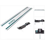 Makita ? rail de guidage 1000 mm pour scie circulaire dhs 630 ? aluminium extrud� ? pare - �clats interchangea ...