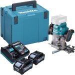 Makita rp 001 gm201 d�fonceuse sans fil 40 v max. 12 mm brushless + 2x batterie 4, 0 ah + chargeur + ...