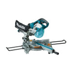 Makita - scie  onglets radiale 190 mm 36v (2x18v) lxt sans batterie ni chargeur - dls714nz