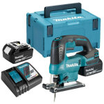 Makita - scie sauteuse 18v lxt (2x5, 0 ah) en makpac djv184rtj