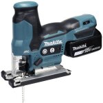 Makita - scie sauteuse pendulaire sans fil djv185rf1j + batterie, + chargeur, + mallette 18 v 3. 0 ah ...