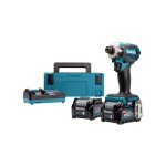 Makita td001gm201 cl� � chocs sans fil et sans balais 40v