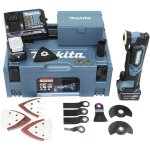 Makita tm30dsmjx5 outil multifonction sans fil + 2 batteries, + chargeur, + mallette 12 v 4 ah nombre ...
