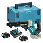 Visseuse automatique 18v lxt (2x4, 0 ah) 25 - 55 mm en makpac - makita dfr551rmj