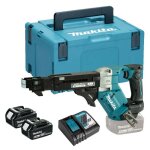 Visseuse automatique 18v lxt (2x6, 0 ah) 25 - 55 mm en makpac - makita dfr551rgj