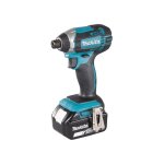 Visseuse  chocs sans fil 18v 1 / 4 2 batteries 4ah 165nm dtd152rmj my36 makita