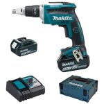 Makita - visseuse � placo 18v lxt (2x5. 0 ah) en makpac dfs452rtj