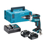 Makita - visseuse plaque de pl�tre lxt� dfs250rtj 18 v li - ion - 5 ah