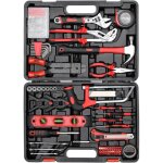 Malette � outils 218 pi�ces, boite a outils , caisse � outils portable avec tournevis cl� � molette pince ...